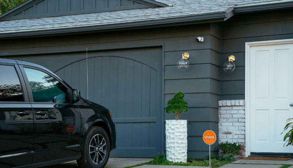 Vivint home security camera in Chicago